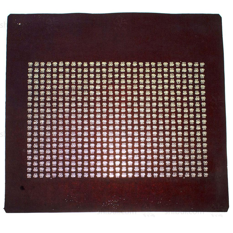 Japanese Motif Lacquered Paper Stencil Pattern