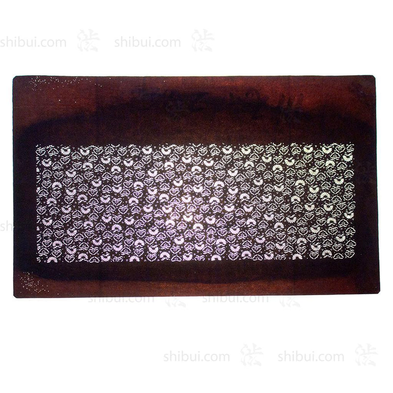Japanese Motif Lacquered Paper Stencil Pattern