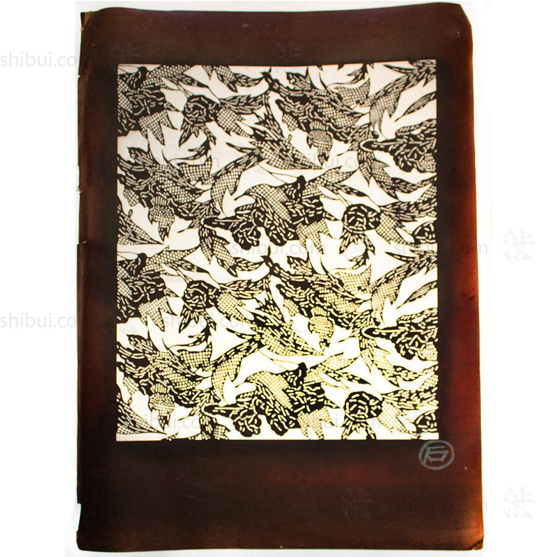 Katagami Japanese Lacquered Paper Stencil