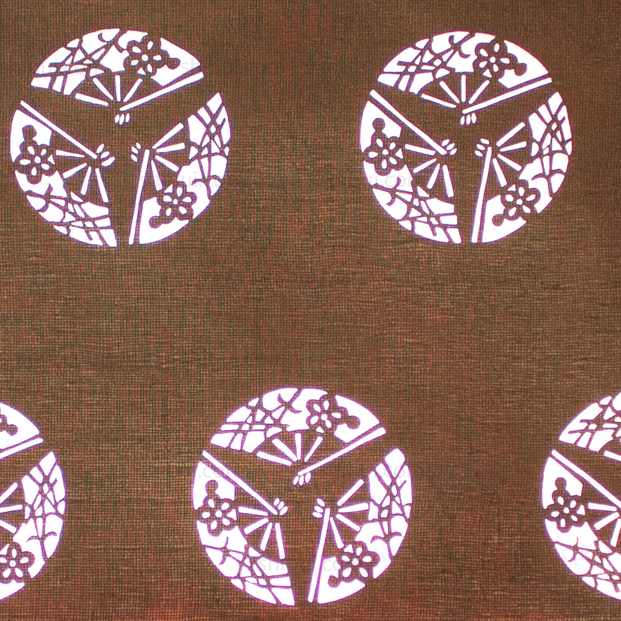 Katagami Japanese Lacquered Paper Stencil