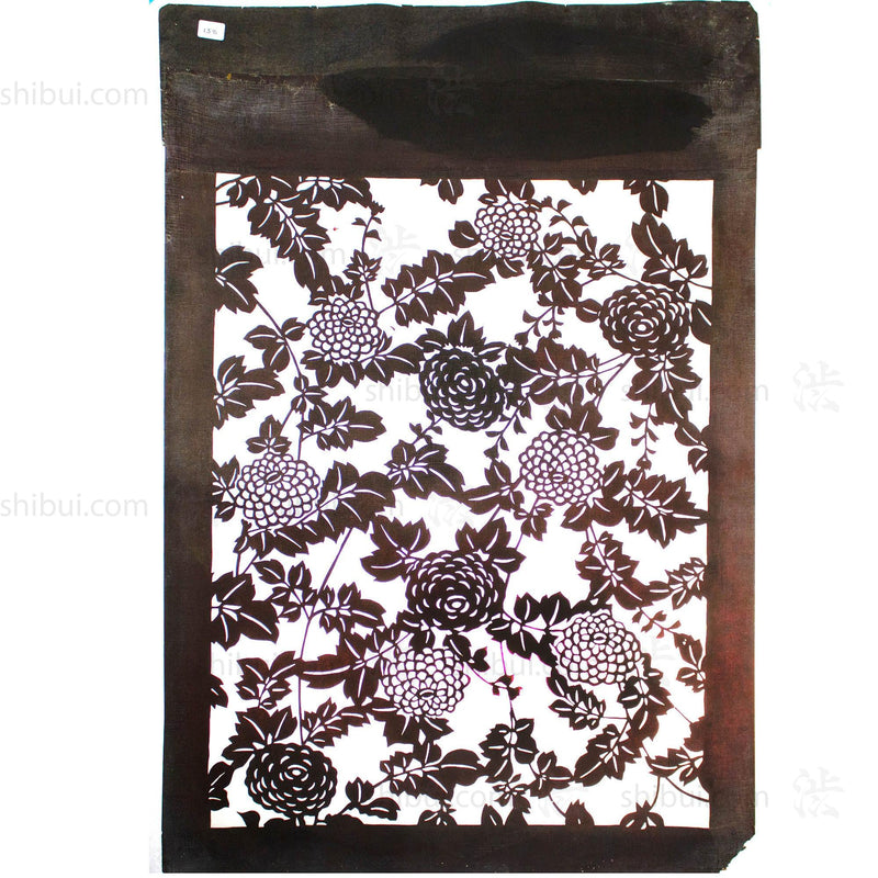 Katagami Japanese Lacquered Paper Stencil