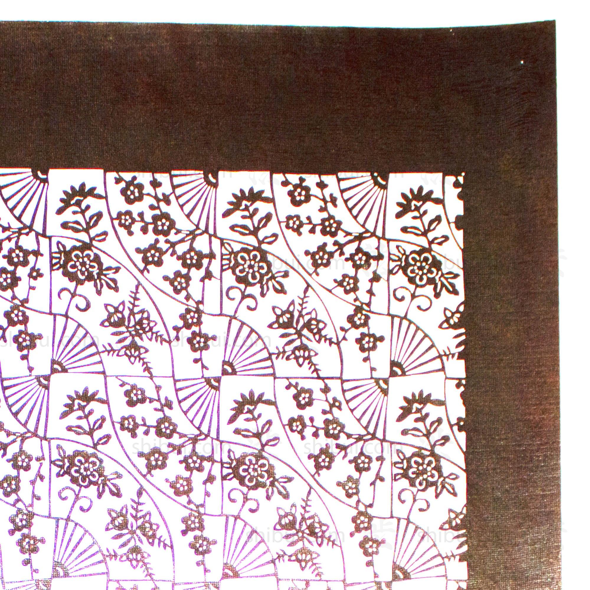 Katagami Japanese Lacquered Paper Stencil