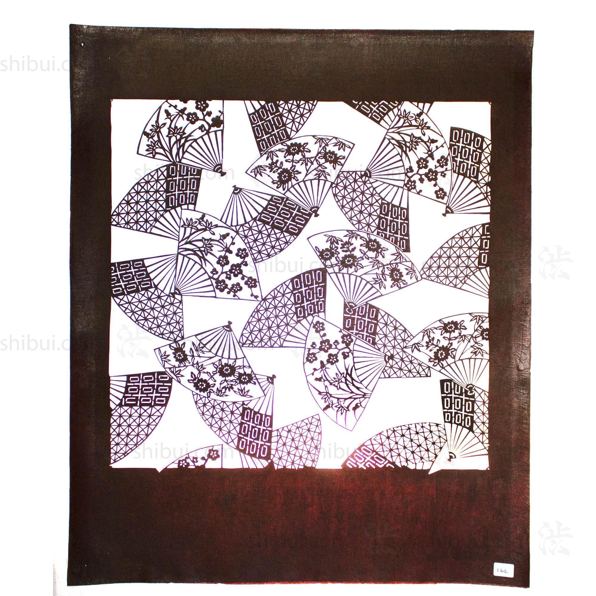 Katagami Japanese Lacquered Paper Stencil