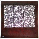 Katagami  Japanese Lacquered Paper Stencil