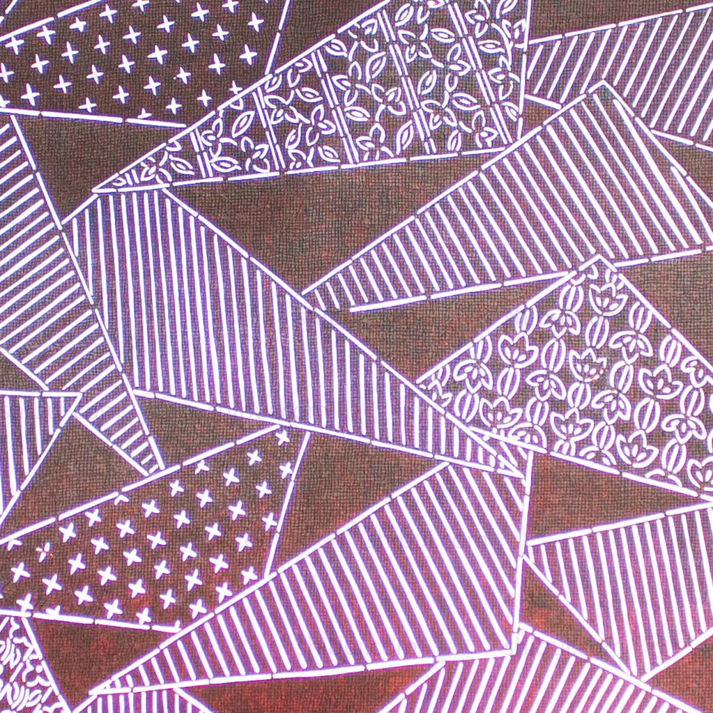 Katagami  Japanese Lacquered Paper Stencil