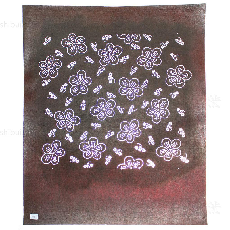 Katagami  Japanese Lacquered Paper Stencil