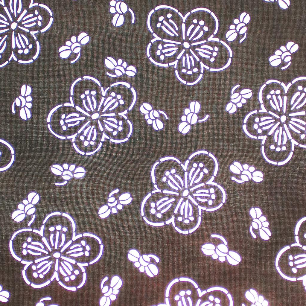 Katagami  Japanese Lacquered Paper Stencil