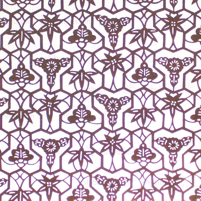 Katagami  Japanese Lacquered Paper Stencil