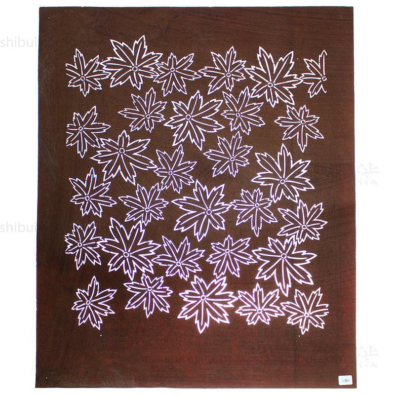 Katagami Japanese Lacquered Paper Stencil