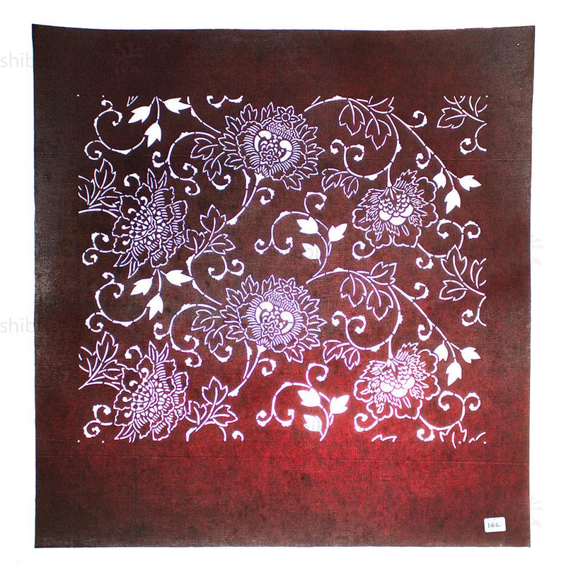 Katagami  Japanese Lacquered Paper Stencil