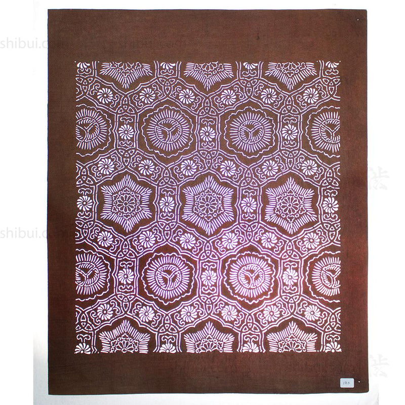 Katagami Japanese Lacquered Paper Stencil