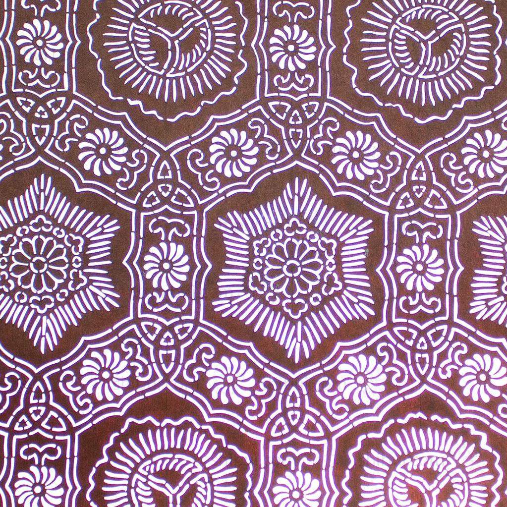 Katagami Japanese Lacquered Paper Stencil