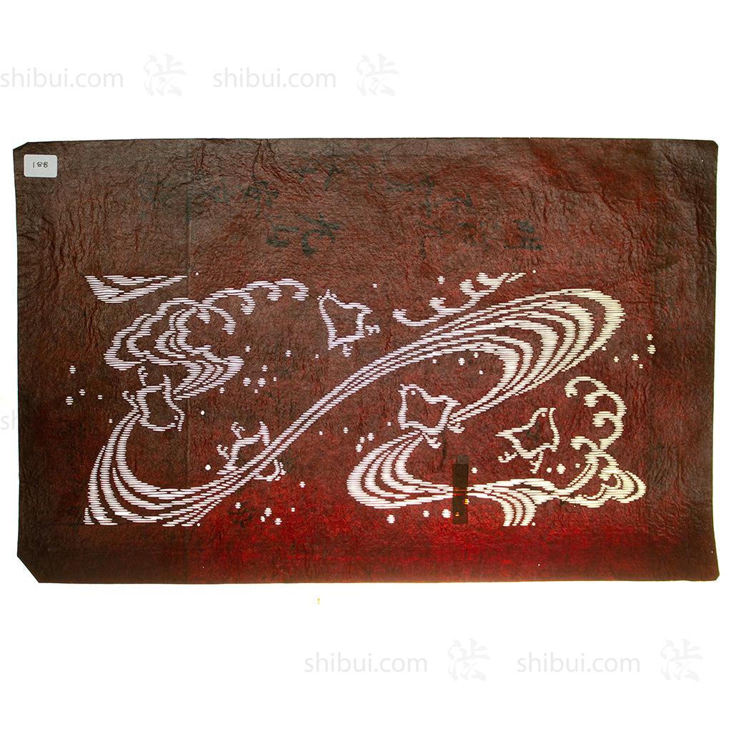 Katagami Japanese Lacquered Paper Stencil