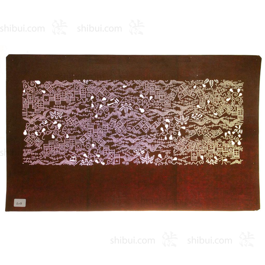 Katagami Japanese Lacquered Paper Stencil