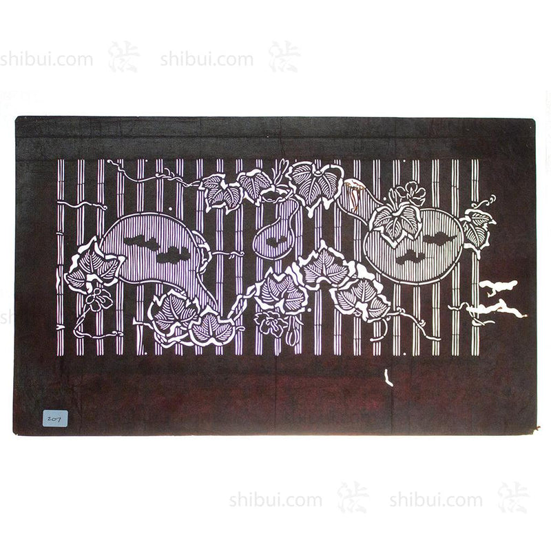 Katagami Japanese Lacquered Paper Stencil