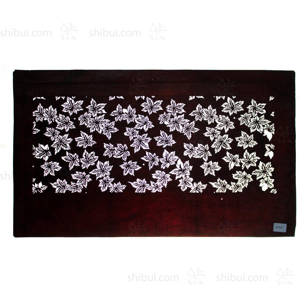 Katagami  Japanese Lacquered Paper Stencil