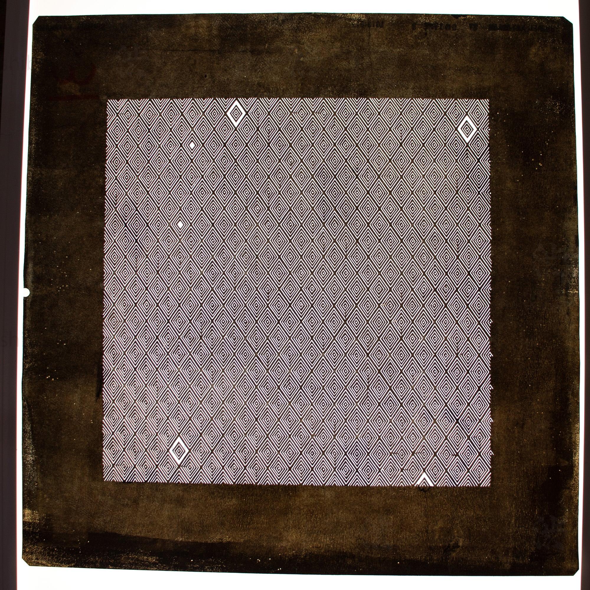 Katagami Japanese Lacquered Paper Stencil