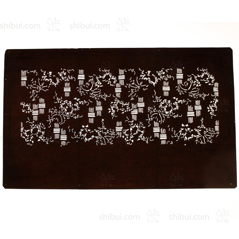 Katagami Japanese Lacquered Paper Stencil