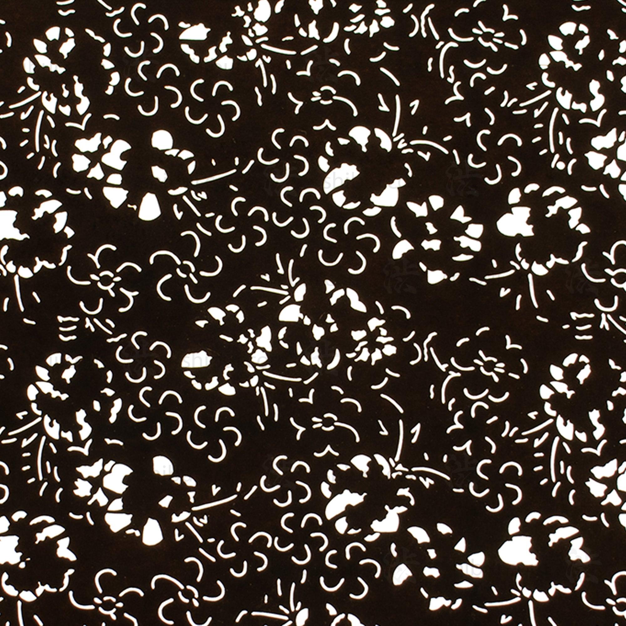 Katagami Japanese Lacquered Paper Stencil