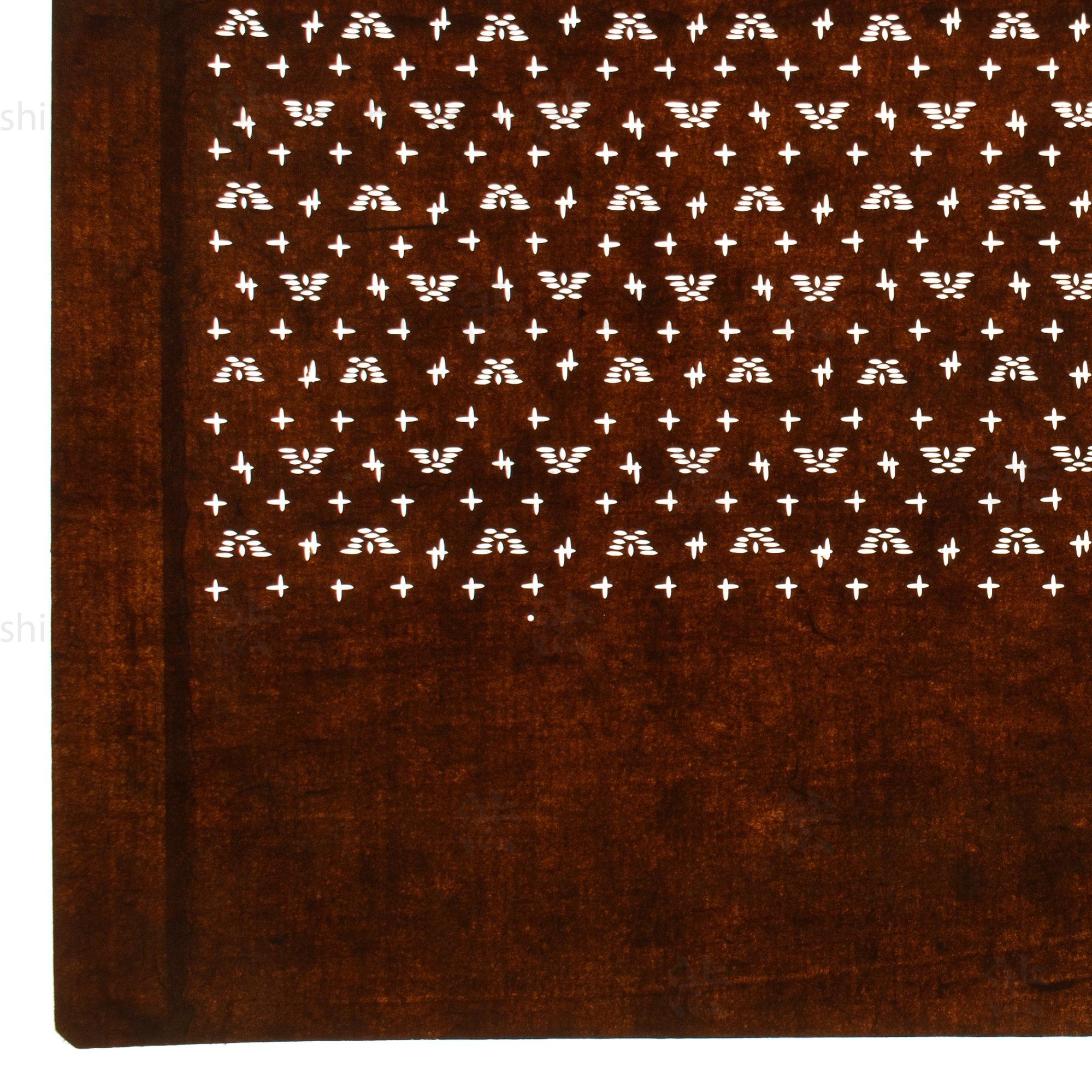 Katagami Japanese Lacquered Paper Stencil