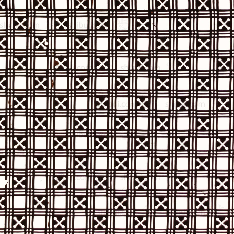 Katagami Japanese Lacquered Paper Stencil