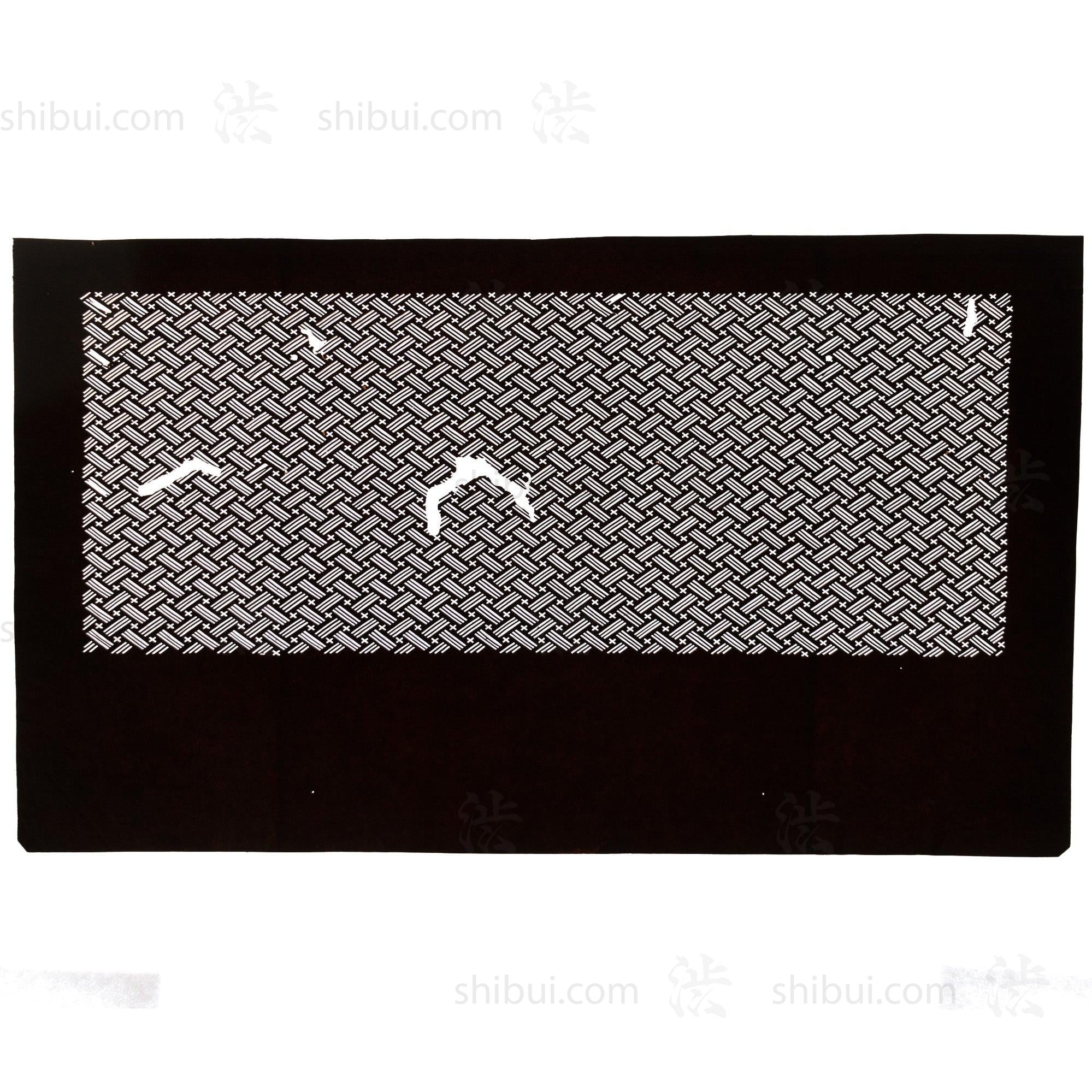 Katagami Japanese Lacquered Paper Stencil