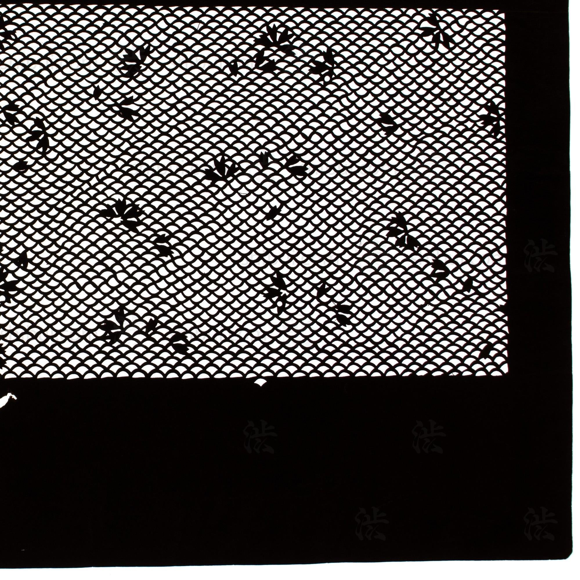 Katagami Japanese Lacquered Paper Stencil