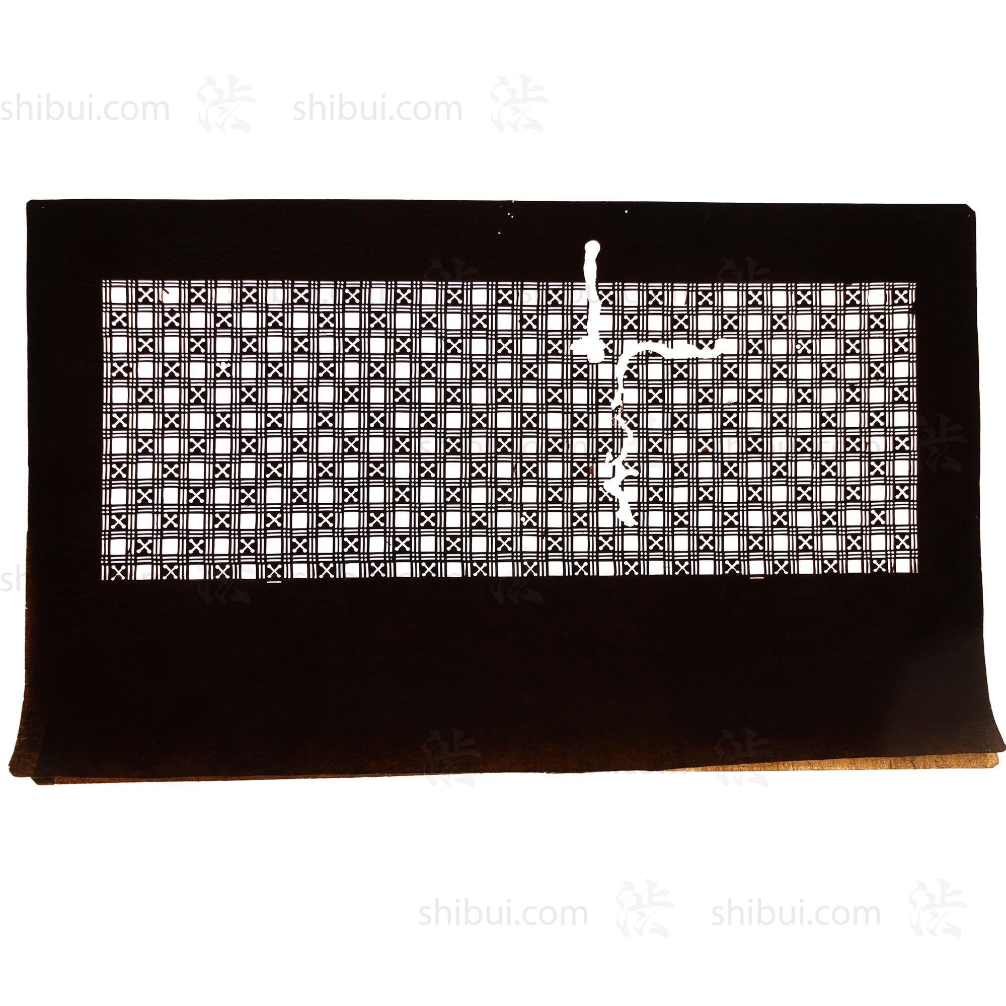 Katagami Japanese Lacquered Paper Stencil