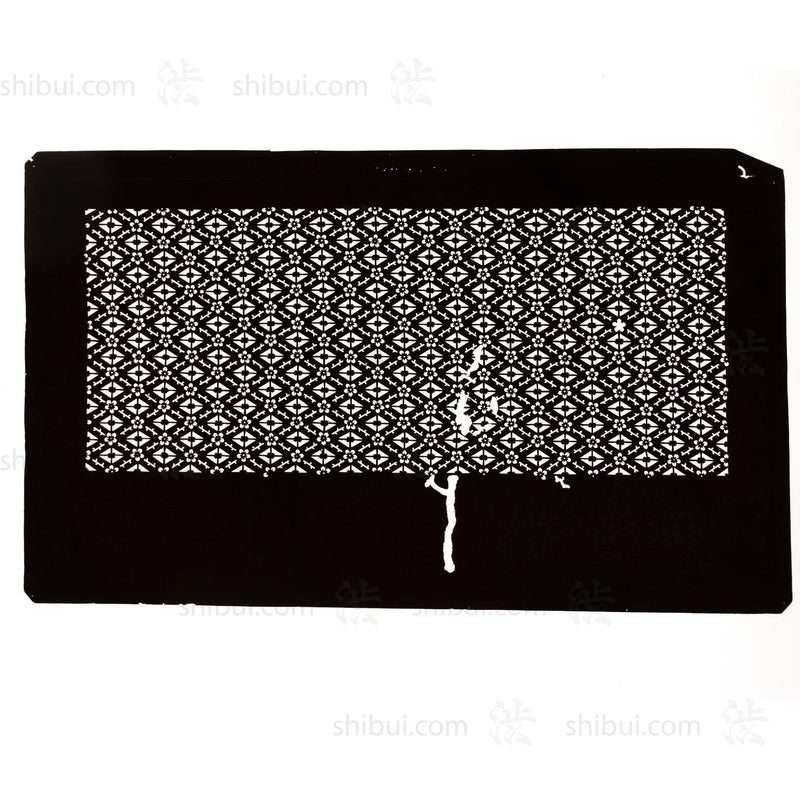 Katagami Japanese Lacquered Paper Stencil
