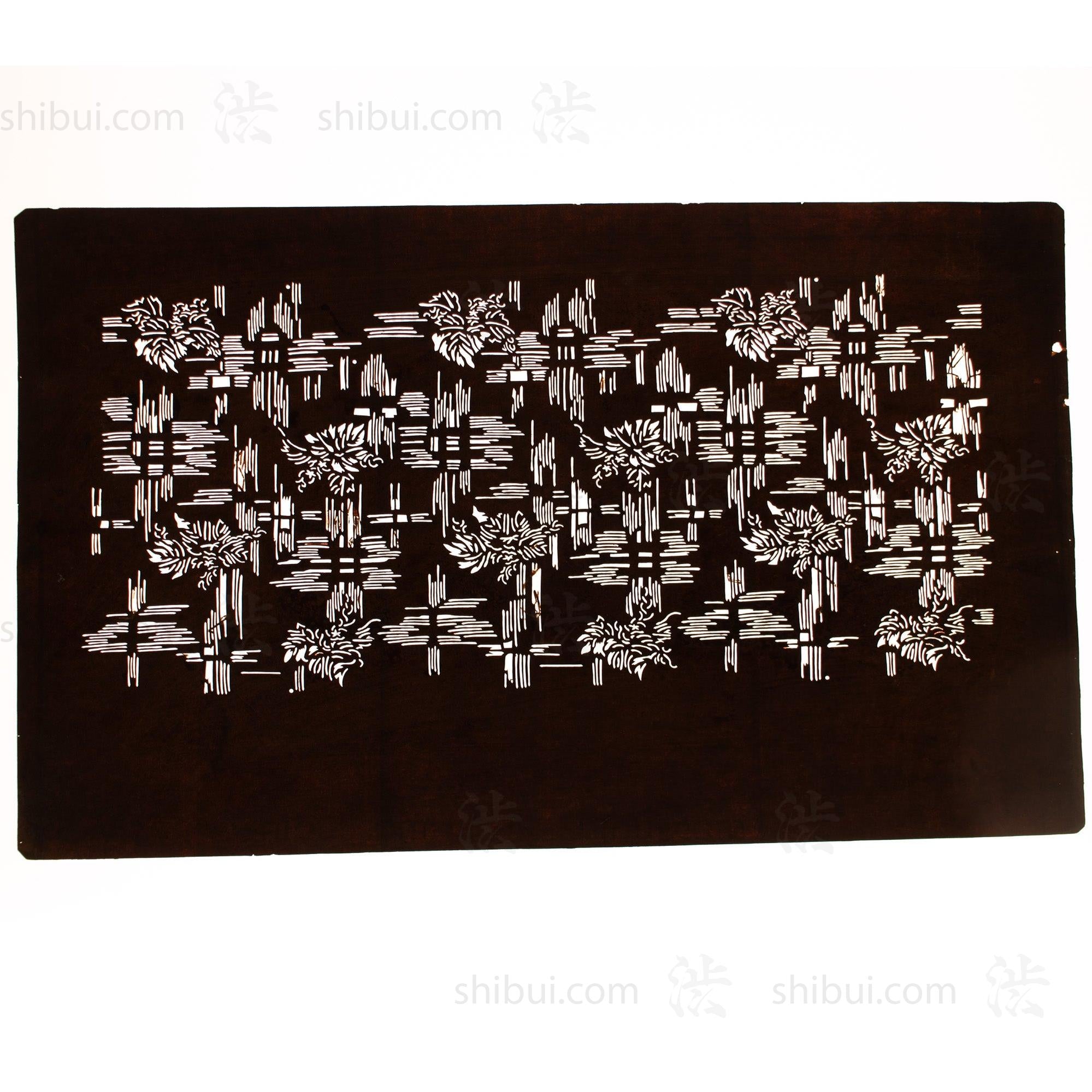 Katagami Japanese Lacquered Paper Stencil