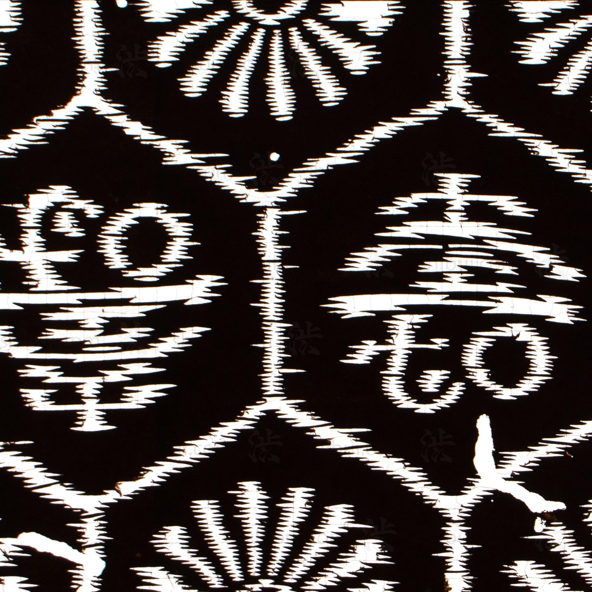 Katagami Japanese Lacquered Paper Stencil