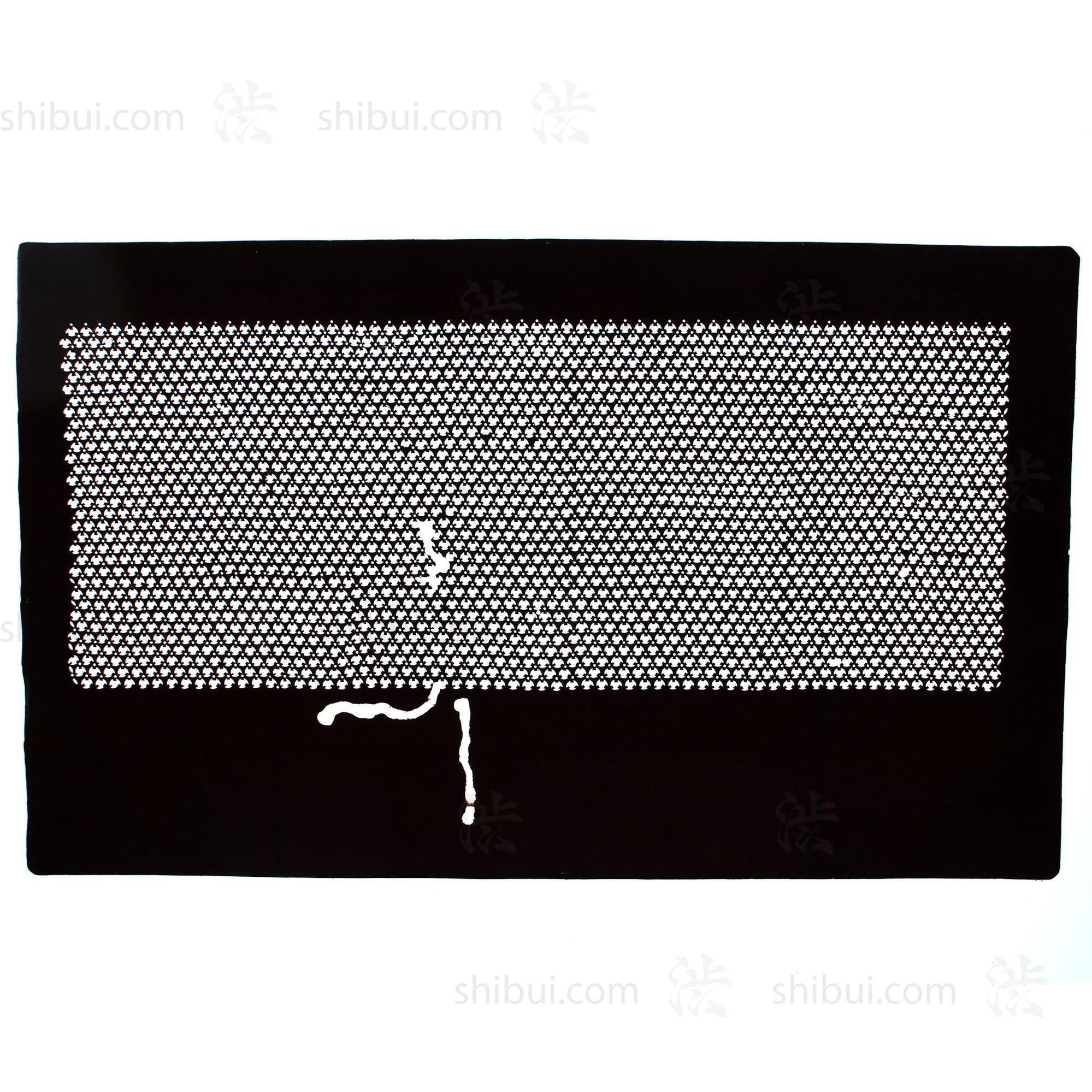 Katagami Japanese Lacquered Paper Stencil