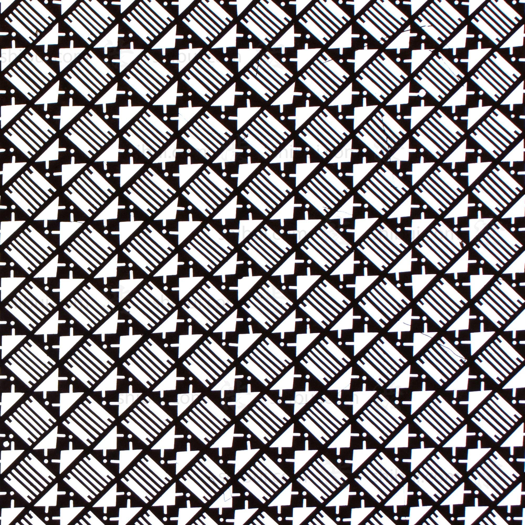 Katagami  Japanese Lacquered Paper Stencil