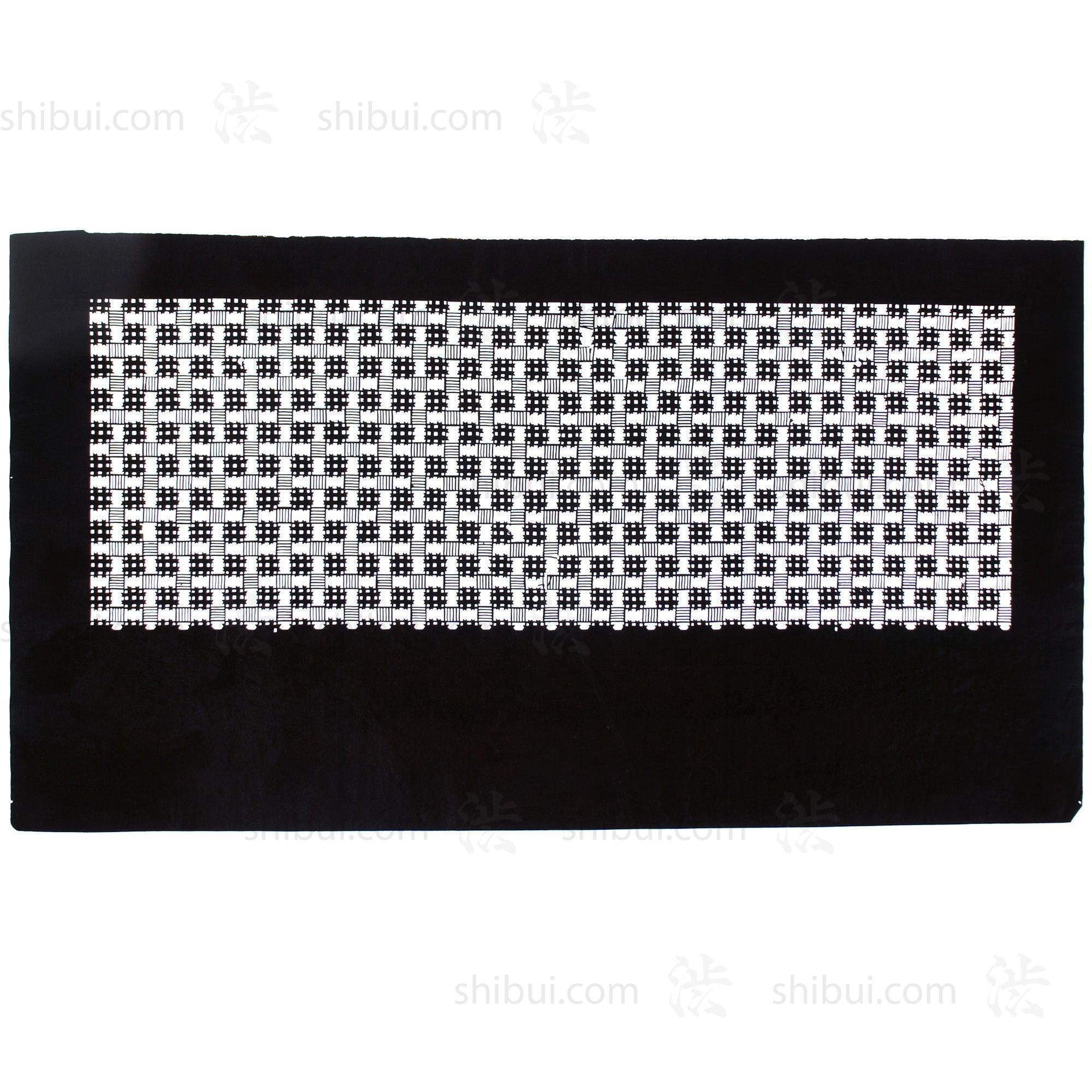 Katagami Japanese Lacquered Paper Stencil