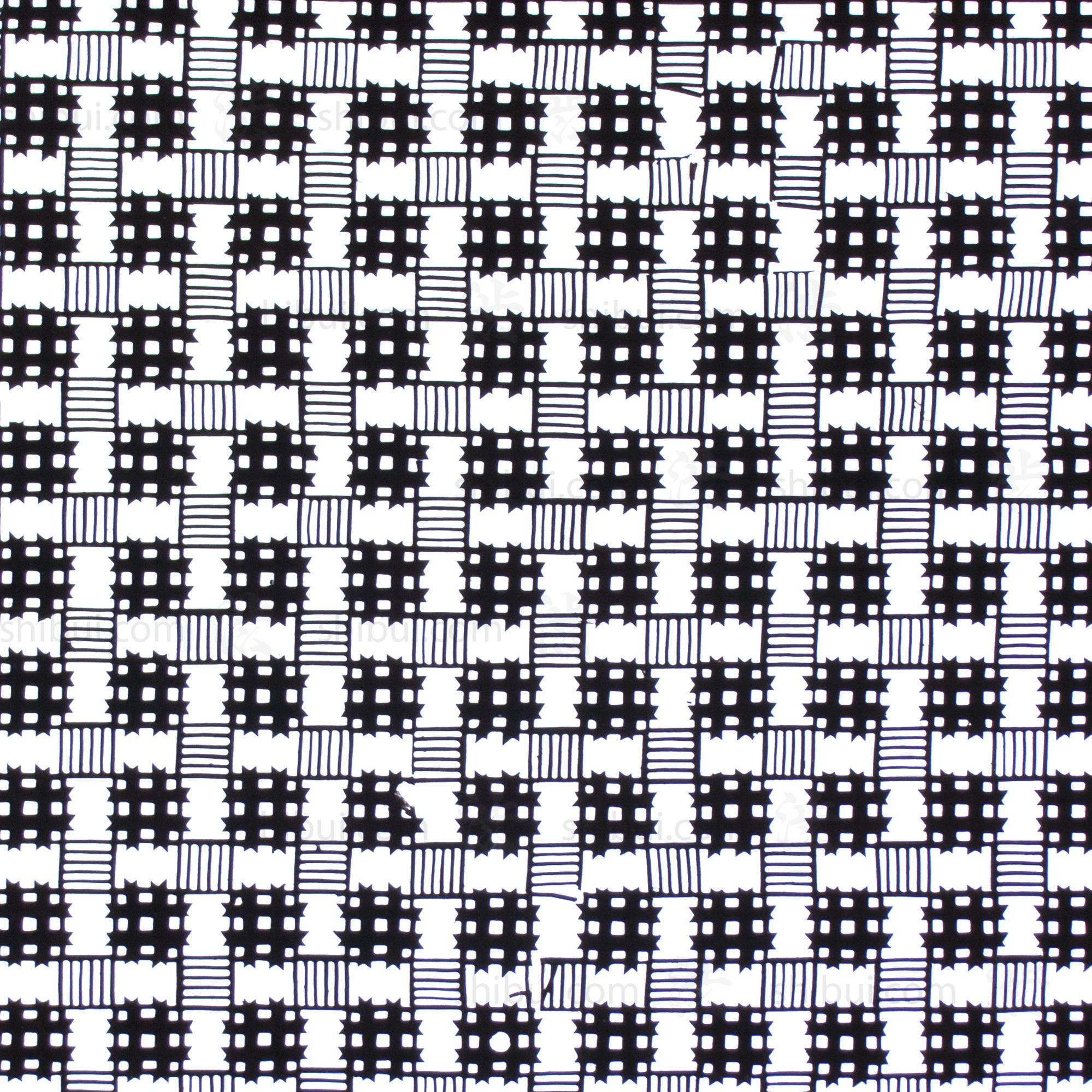 Katagami Japanese Lacquered Paper Stencil