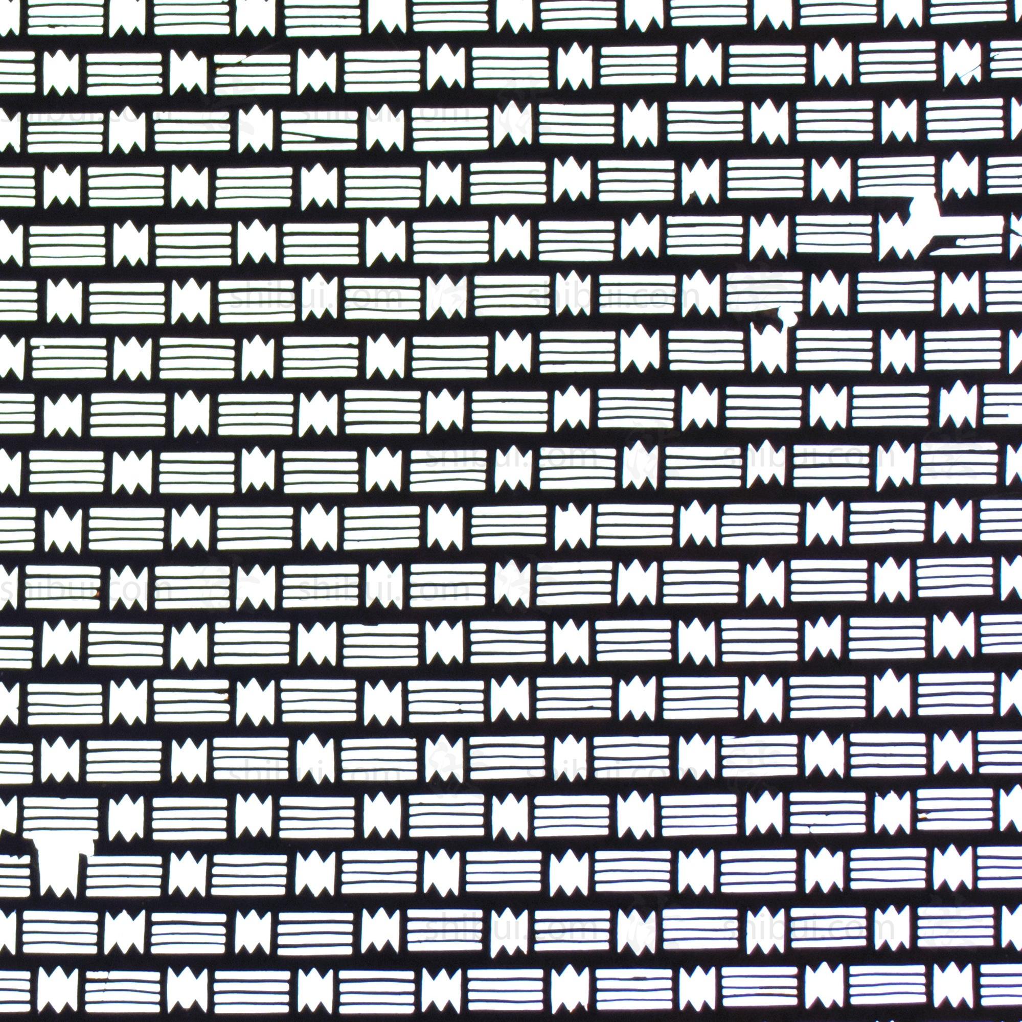 Katagami Japanese Lacquered Paper Stencil