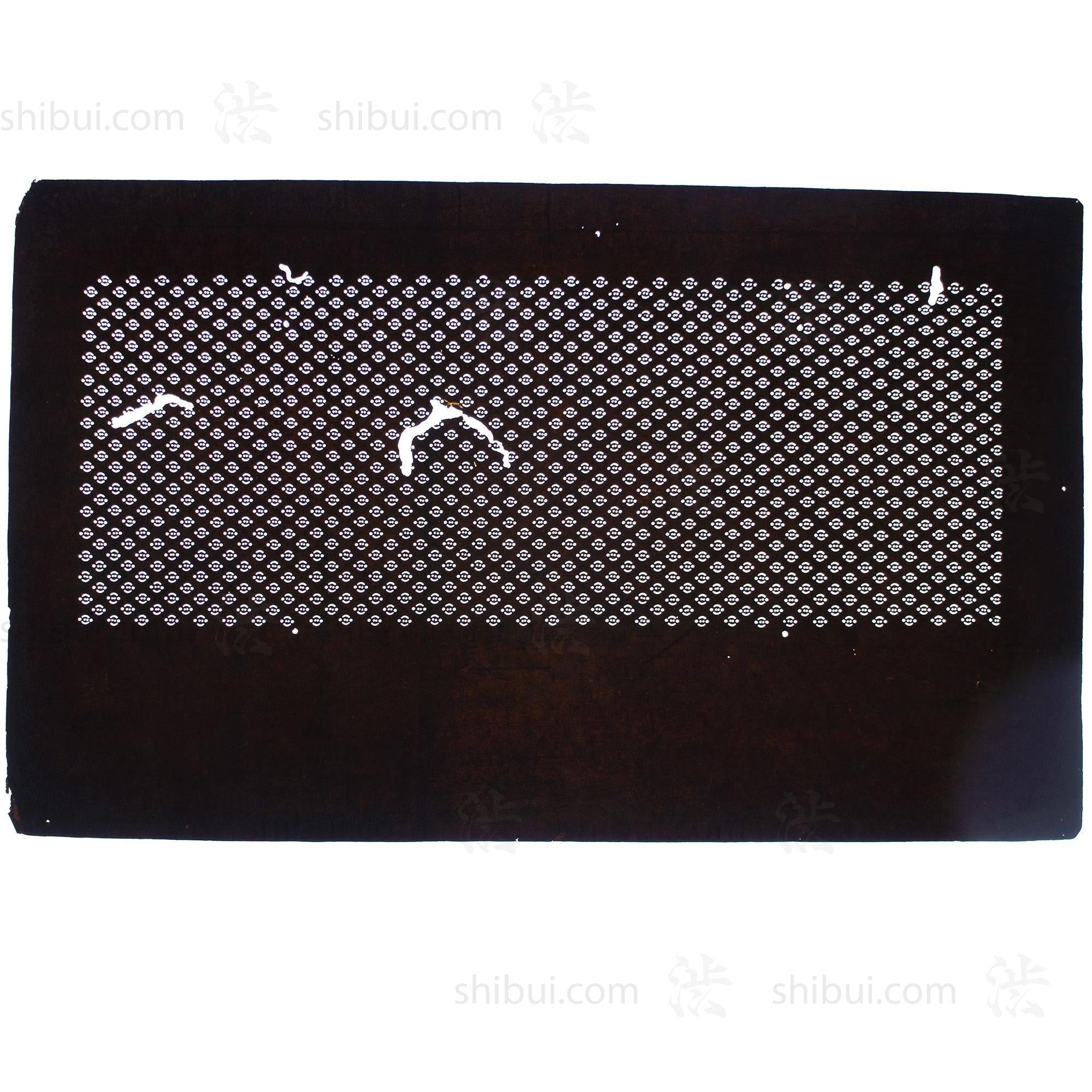 Katagami Japanese Lacquered Paper Stencil