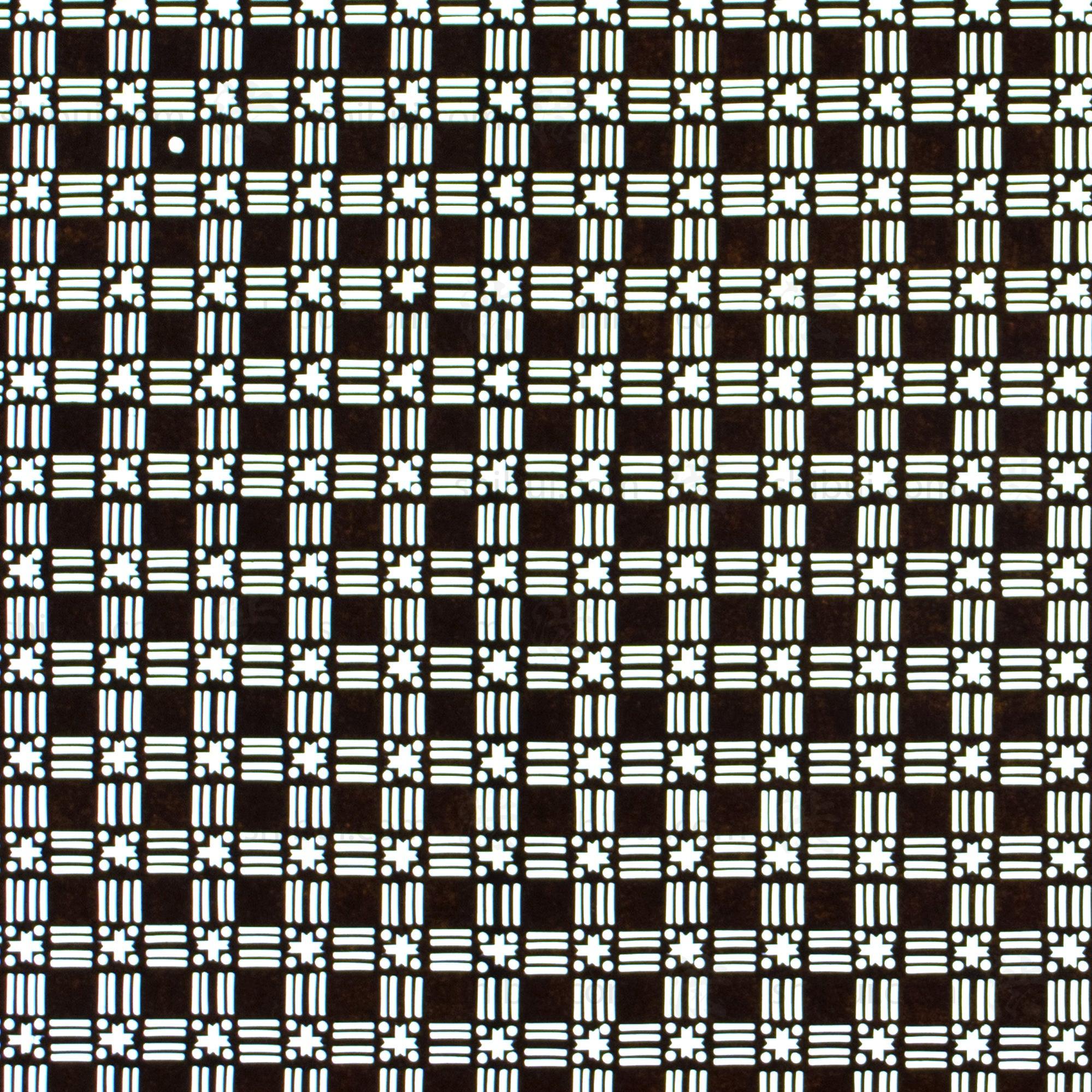 Katagami Japanese Lacquered Paper Stencil