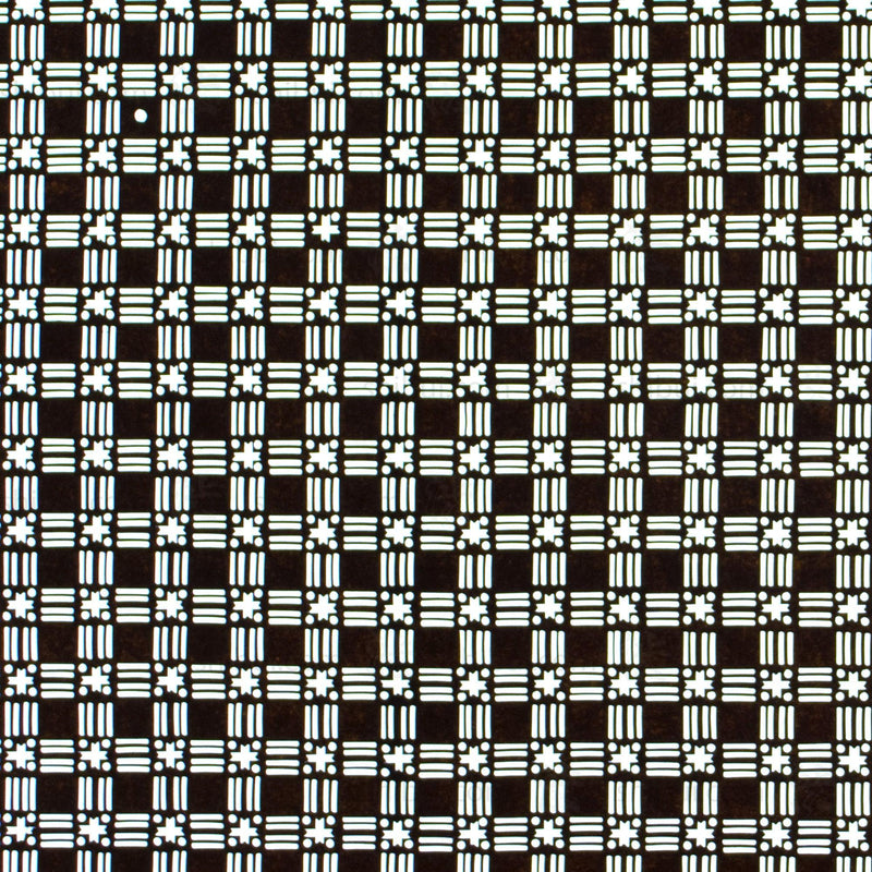 Katagami Japanese Lacquered Paper Stencil