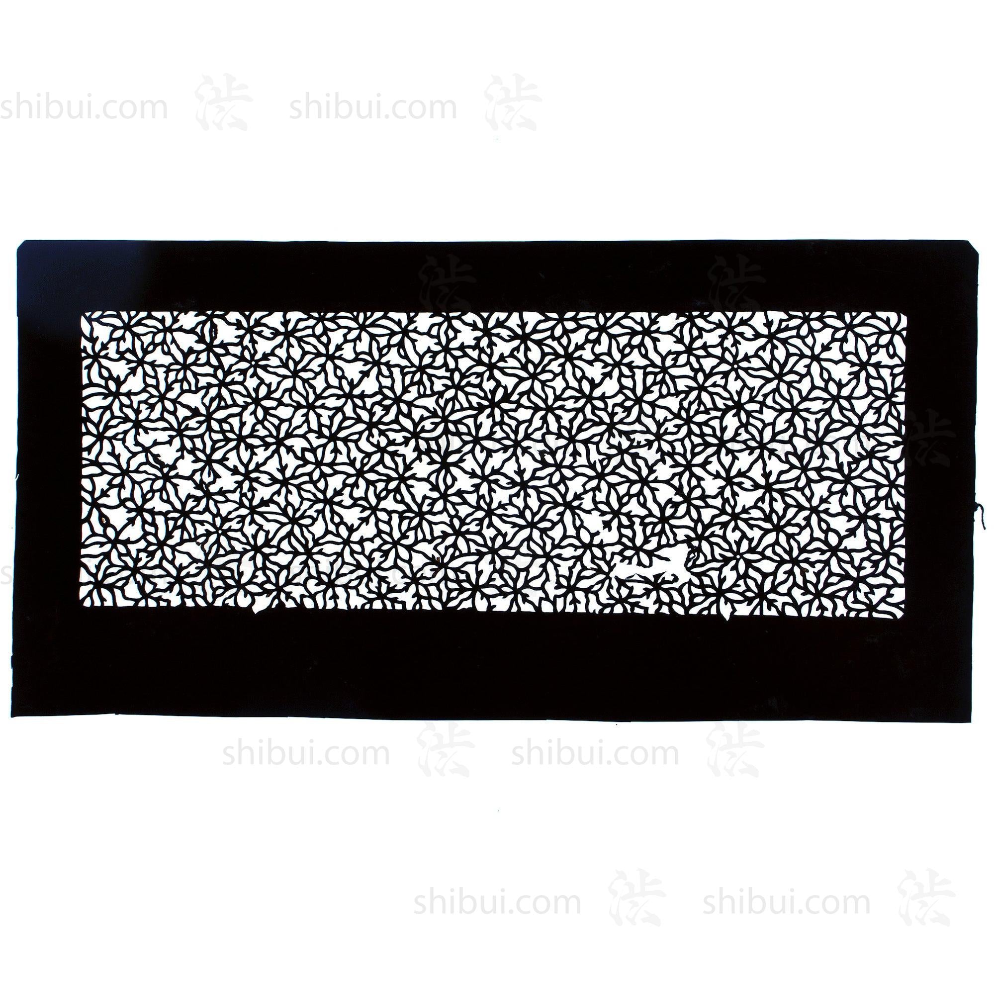 Katagami Japanese Lacquered Paper Stencil