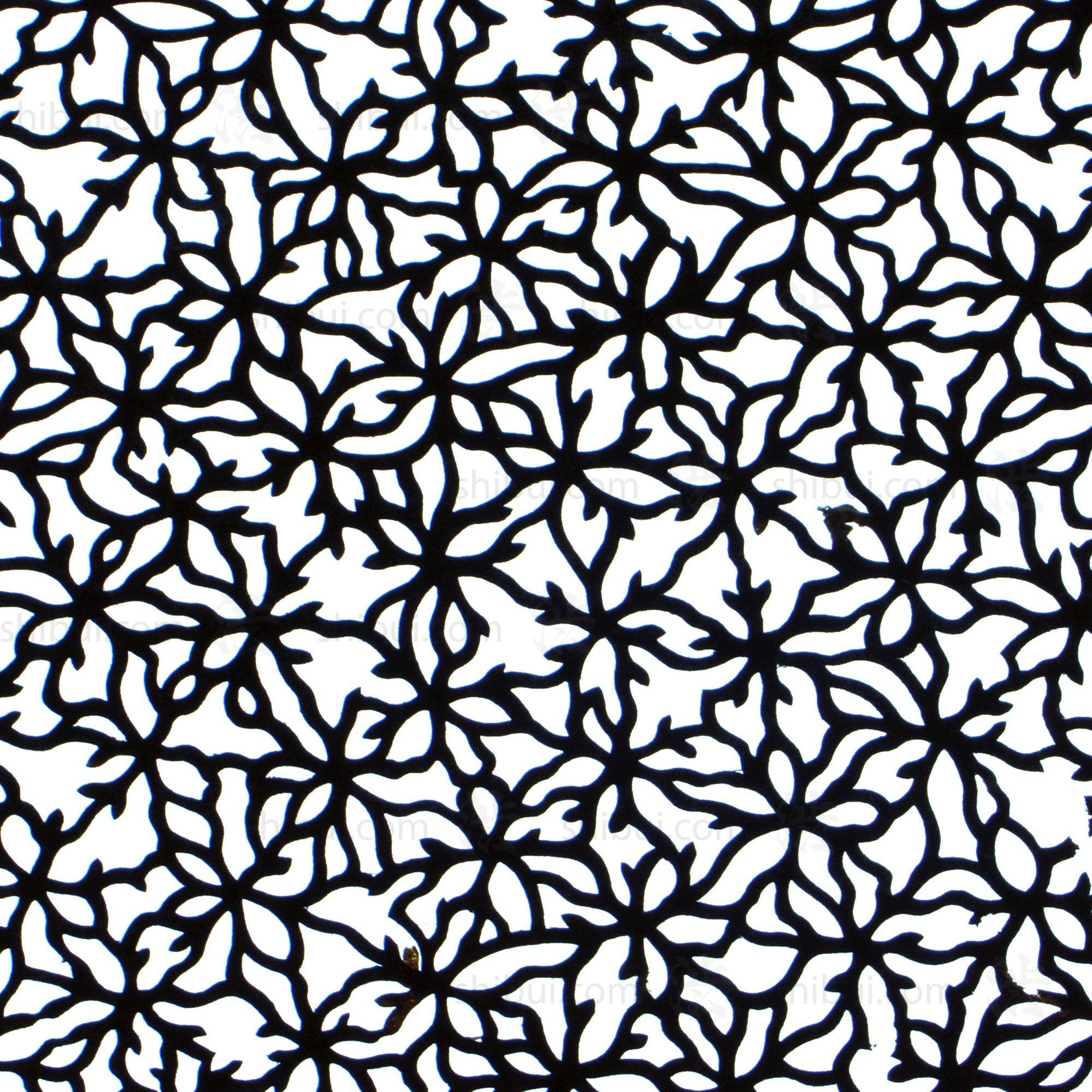 Katagami Japanese Lacquered Paper Stencil