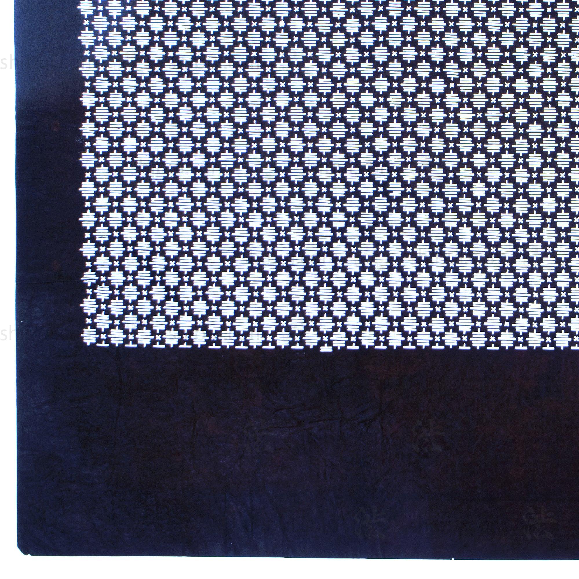 Katagami Japanese Lacquered Paper Stencil