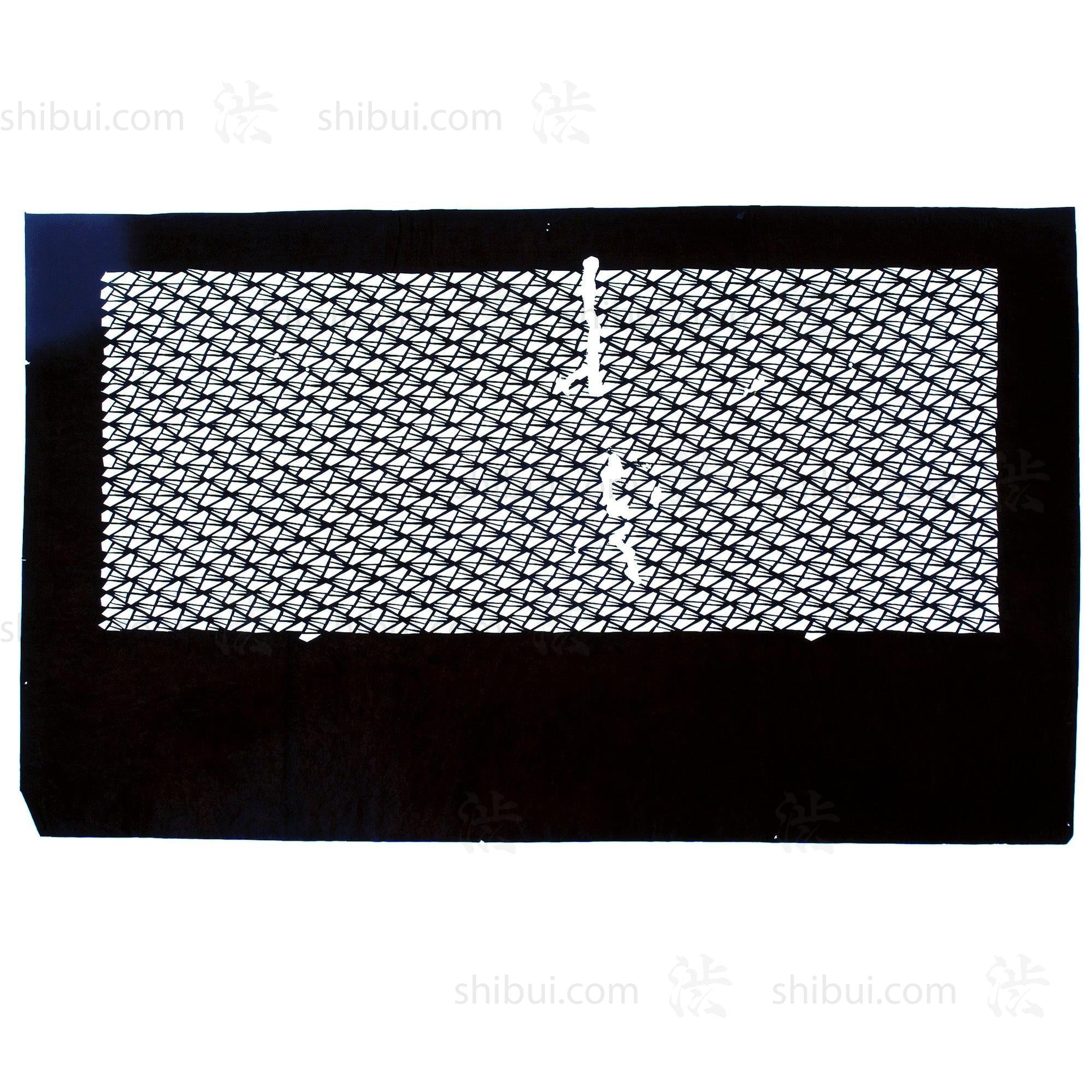 Katagami Japanese Lacquered Paper Stencil