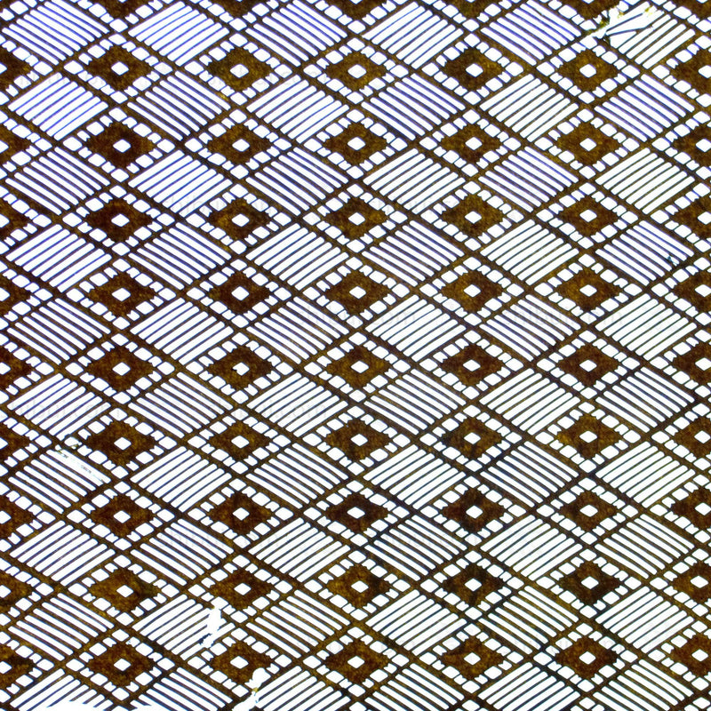 Katagami Japanese Lacquered Paper Stencil