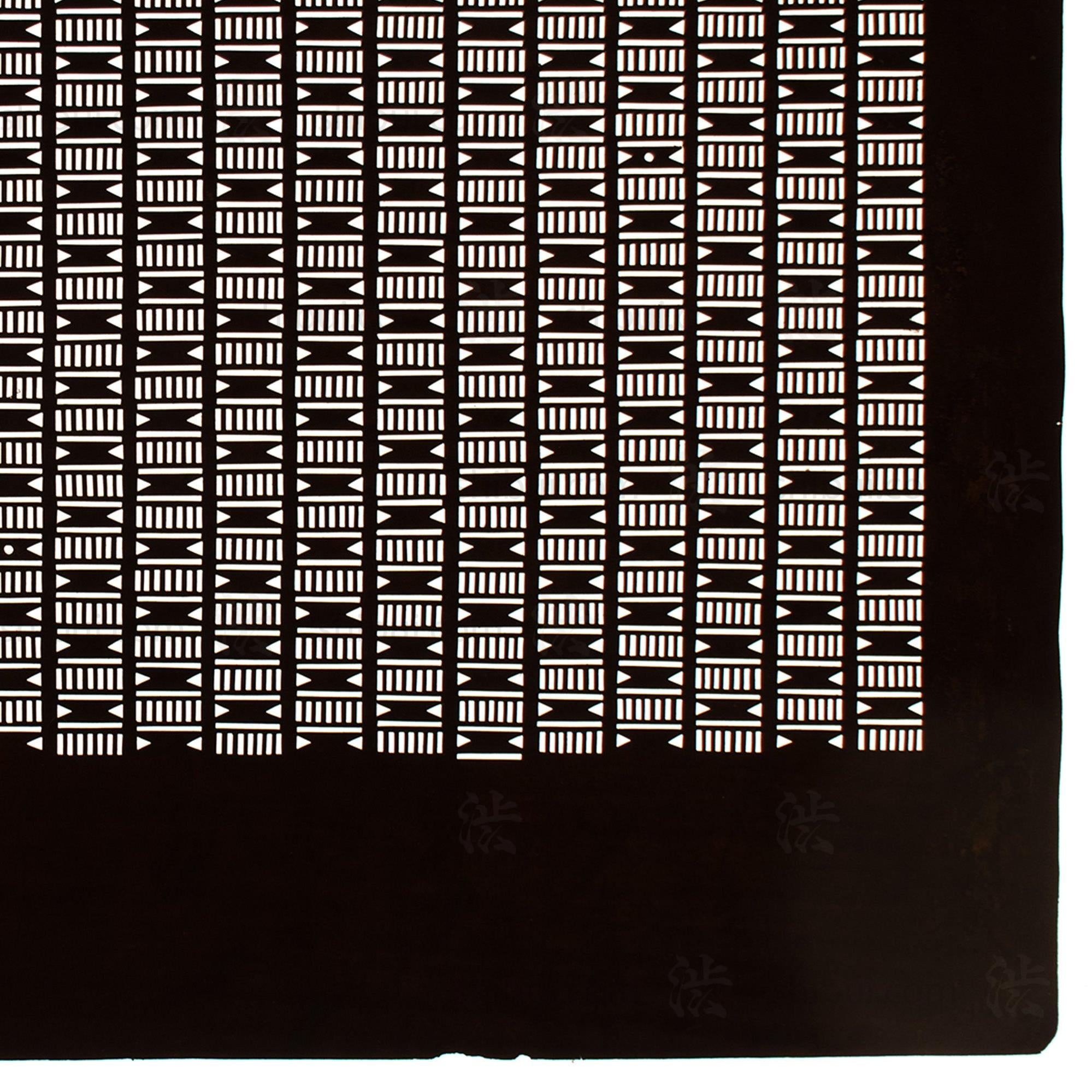 Katagami Japanese Lacquered Paper Stencil