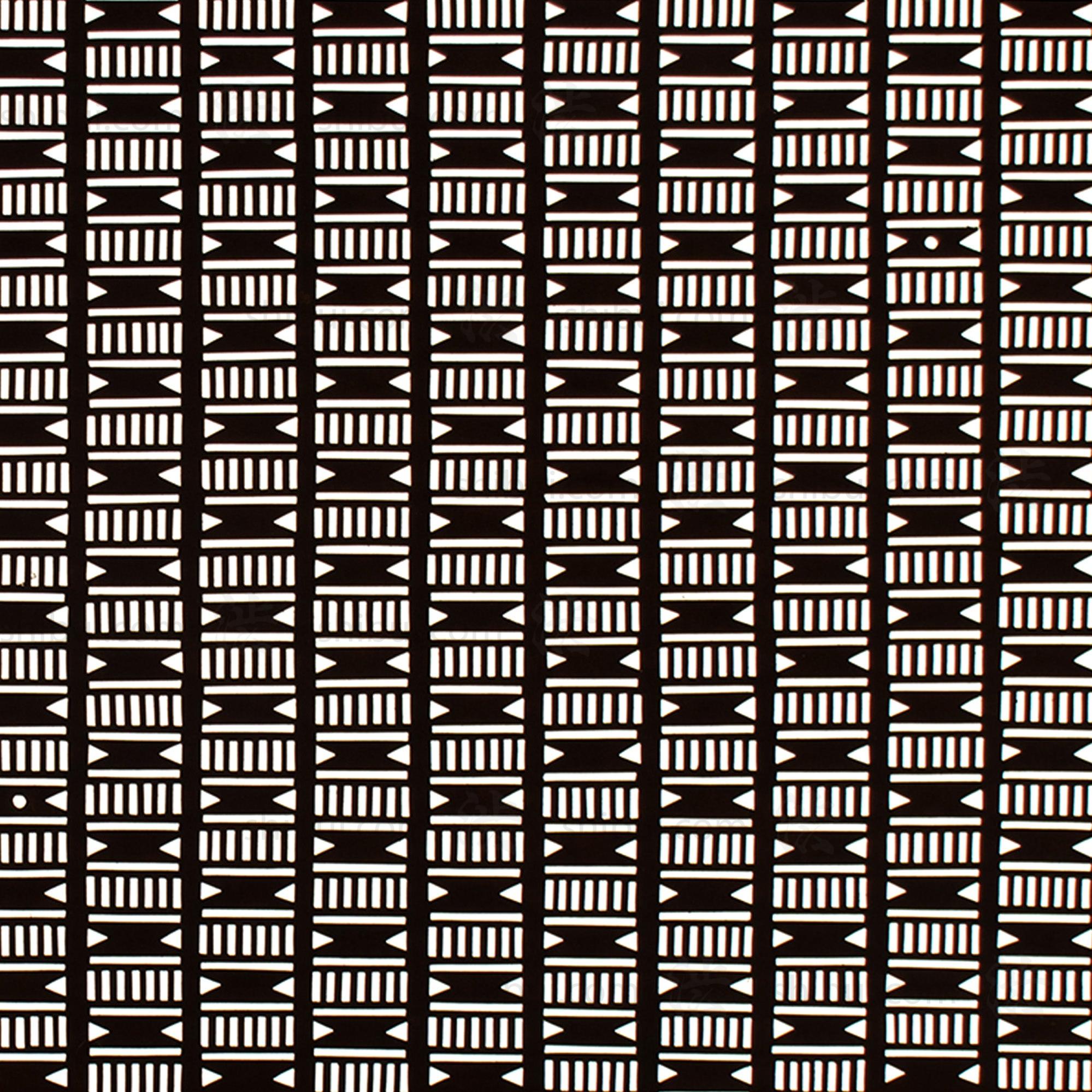 Katagami Japanese Lacquered Paper Stencil