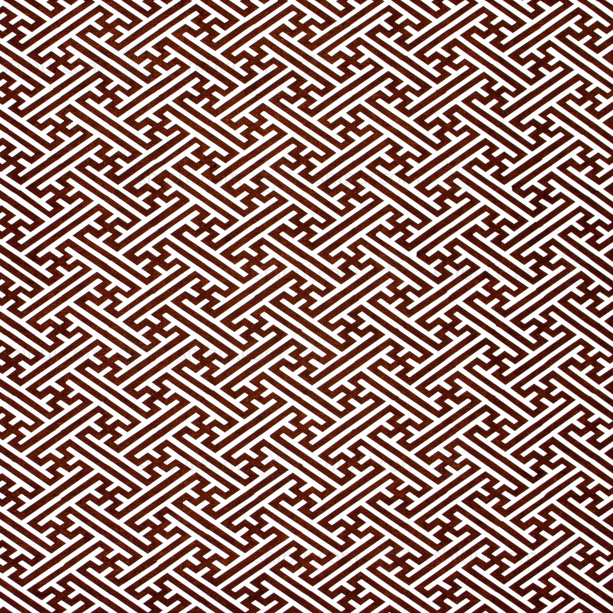 Katagami Japanese Lacquered Paper Stencil