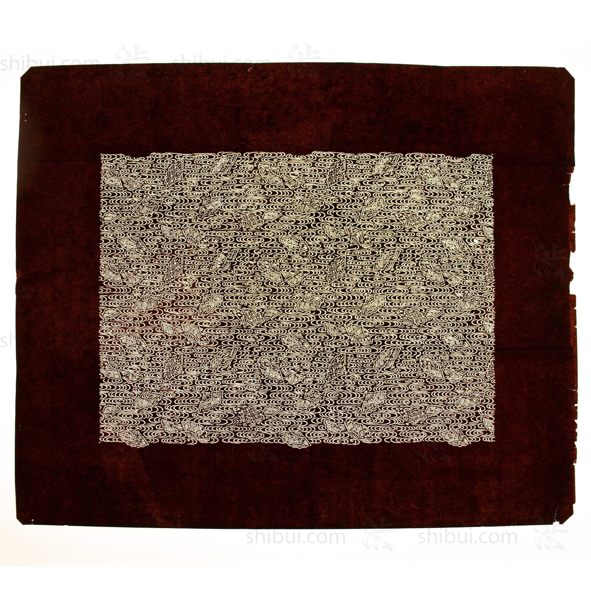 Katagami Japanese Lacquered Paper Stencil