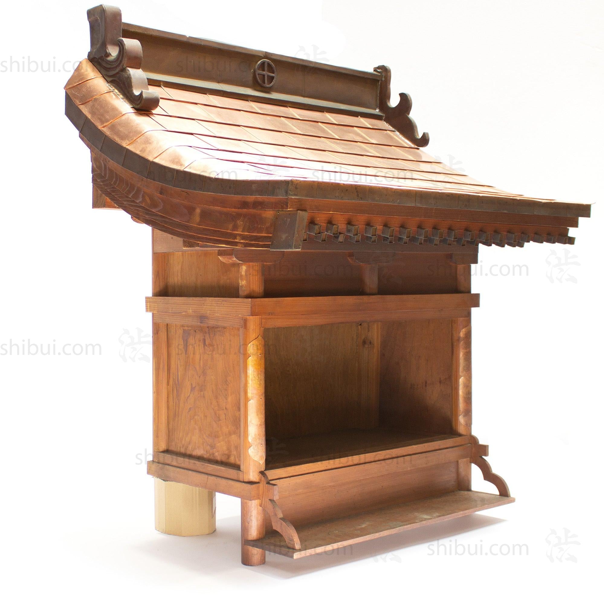 Large Kamidana - Shinto Shrine - with Copper Roof.