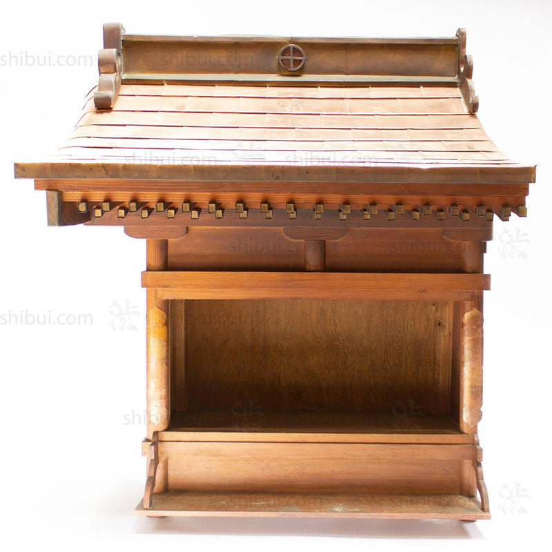 Large Kamidana - Shinto Shrine - with Copper Roof.